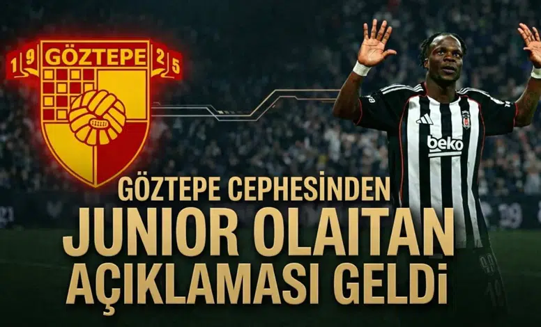 Göztepe cephesinden Junior Olaitan açıklaması geldi