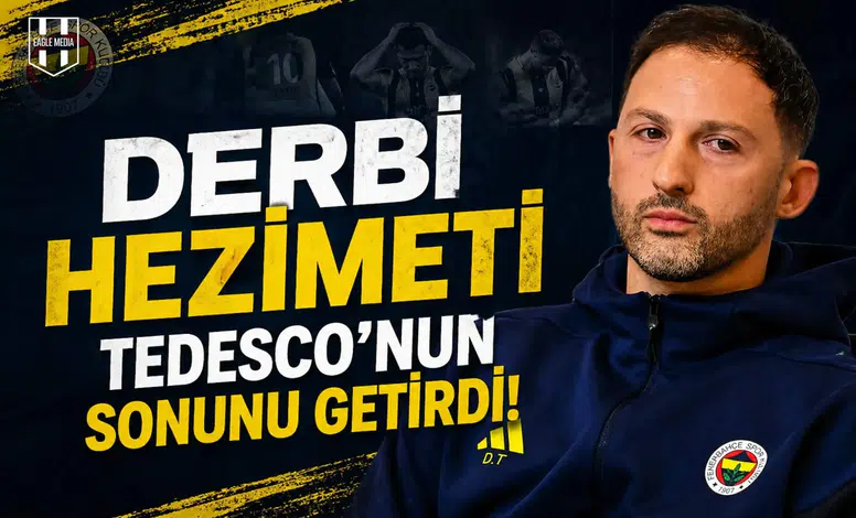 Derbi hezimeti Tedesco’nun sonunu getirdi