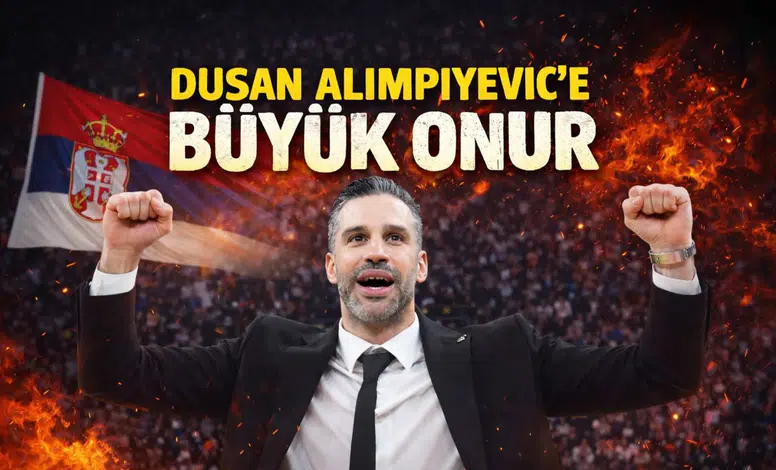 Dusan Alimpiyevic’e büyük onur