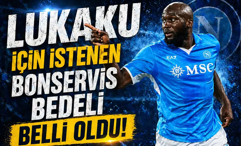 Lukaku için istenen bonservis bedeli belli oldu