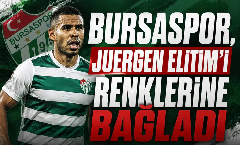 Bursaspor, Legia Varşova'dan Juergen Elitim'i renklerine bağladı