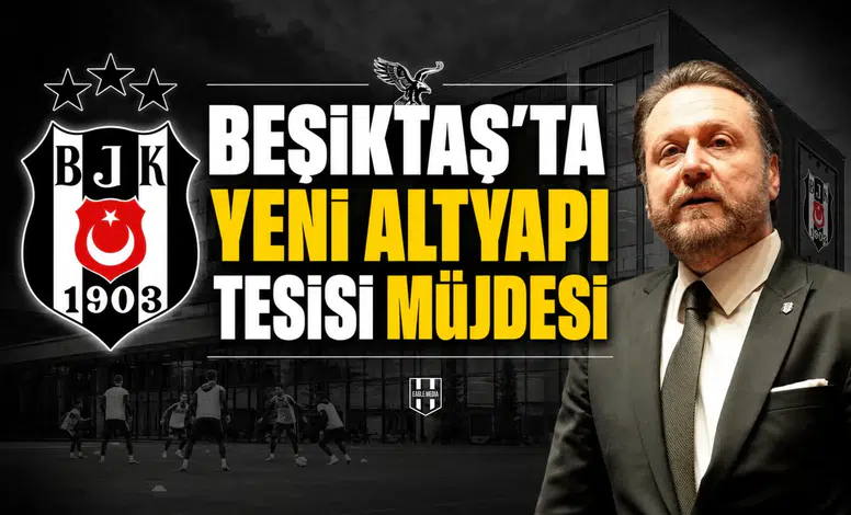 Beşiktaş'ta yeni altyapı tesisi müjdesi