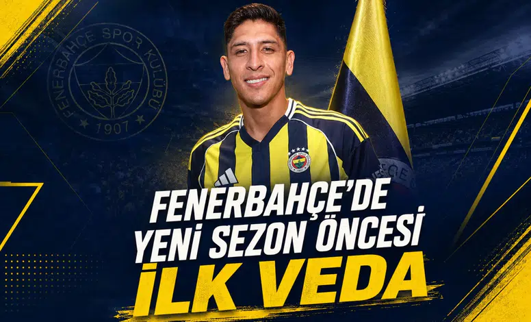 Fenerbahçe'de yeni sezon öncesi ilk veda