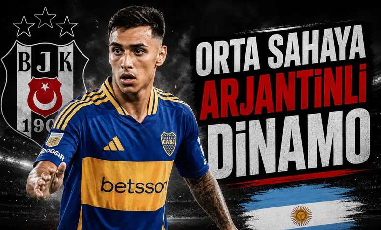 Beşiktaş'ta hedef orta sahaya Arjantinli dinamo