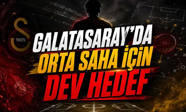 Galatasaray’da orta saha için dev hedef