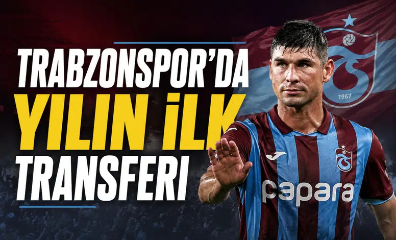 Trabzonspor'da yılın ilk transferi