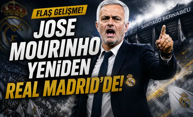 Jose Mourinho yeniden Real Madrid'de!