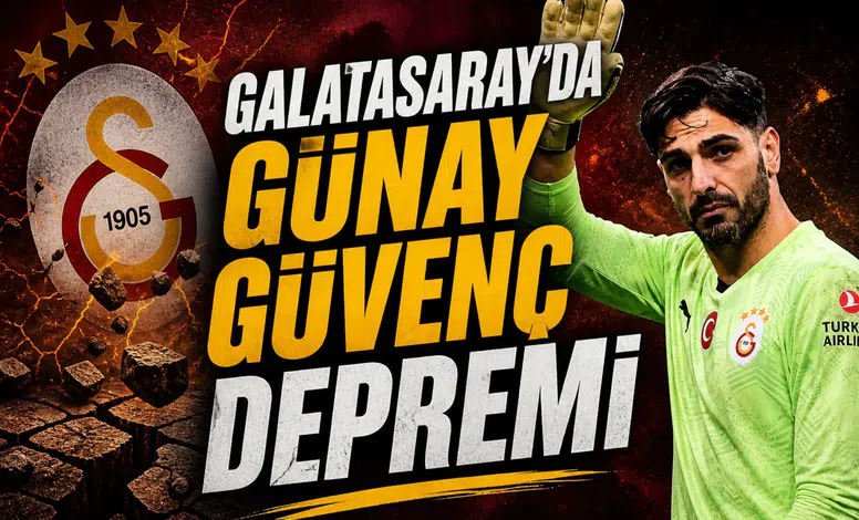 Galatasaray'da Günay Güvenç depremi