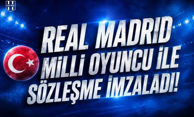 Real Madrid milli oyuncuyu kadrosuna kattı!