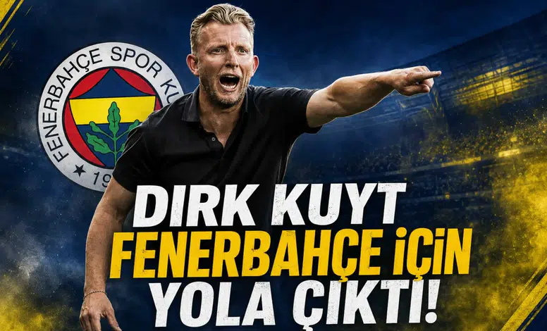 Dirk Kuyt Fenerbahçe İçin Yola Çıktı!