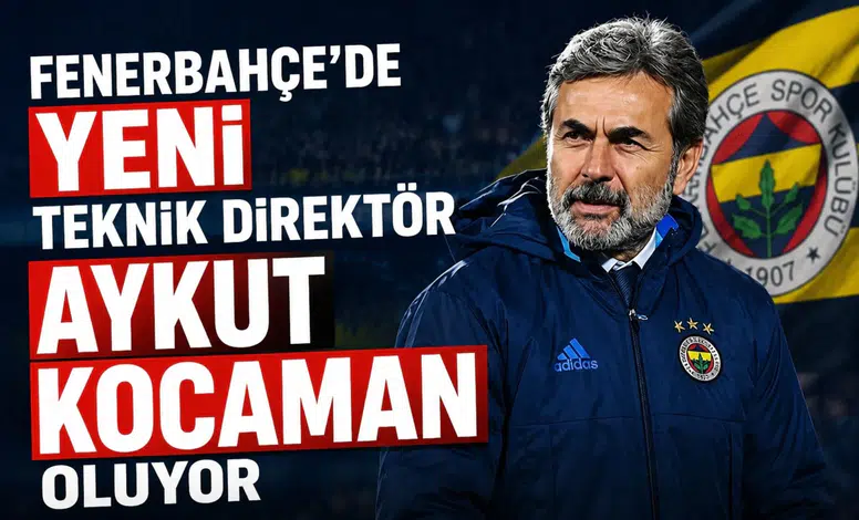 Fenerbahçe'de yeni teknik sirektör Aykut Kocaman oluyor