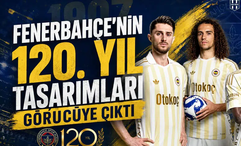 Fenerbahçe'nin 120. yıl tasarımları görücüye çıktı