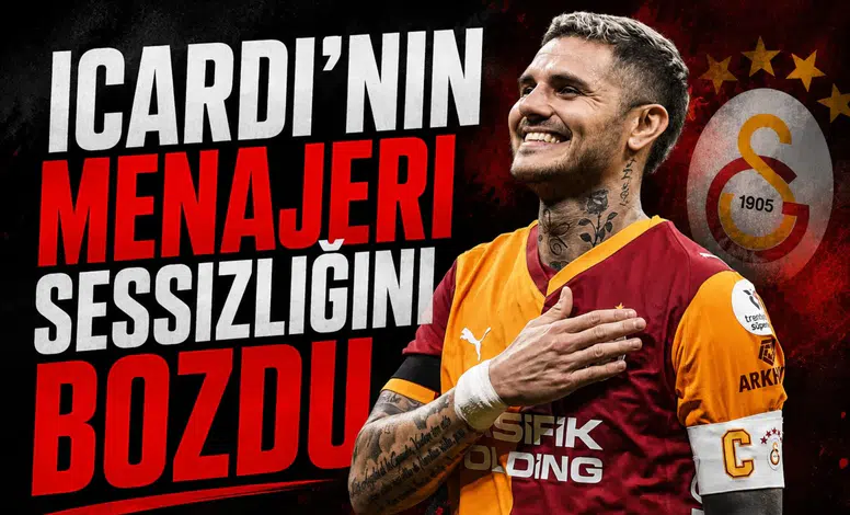Icardi'nin menajeri sessizliğini bozdu