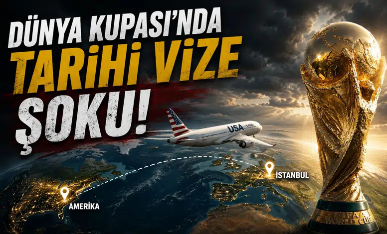Dünya kupası'nda tarihi vize şoku!