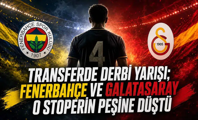 Transferde Derbi Yarışı; Fenerbahçe ve Galatasaray O Stoperin Peşine Düştü