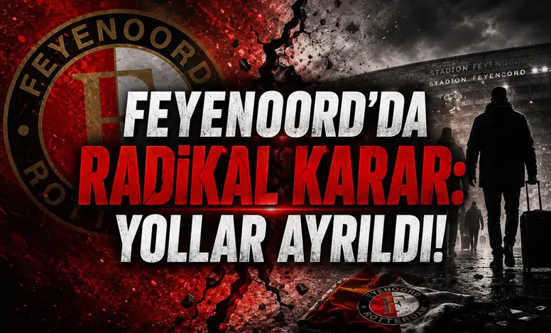 Feyenoord'da radikal karar: Yollar ayrıldı!
