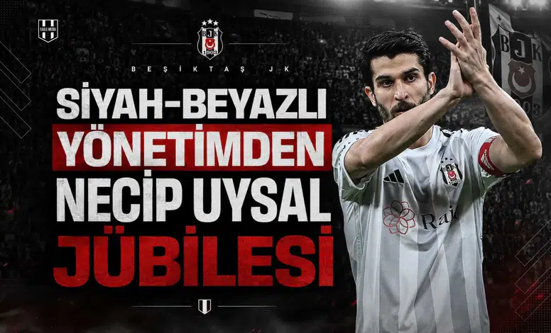 Siyah- Beyazlı yönetimden Necip Uysal jübilesi