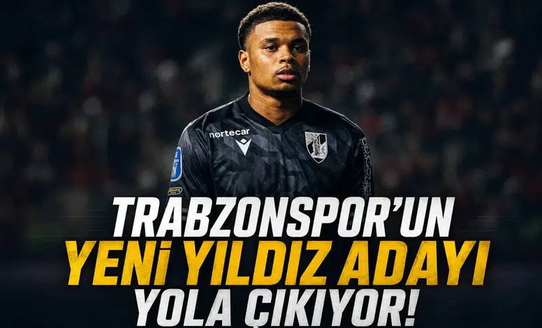 Trabzonspor'un yeni yıldız adayı yola çıkıyor!