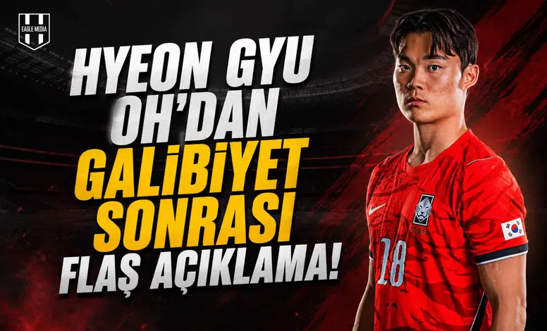 Hyeon Gyu Oh'dan galibiyet sonrası flaş açıklama!