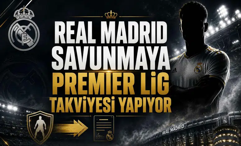 Real Madrid Savunmaya Premier Lig Takviyesi Yapıyor
