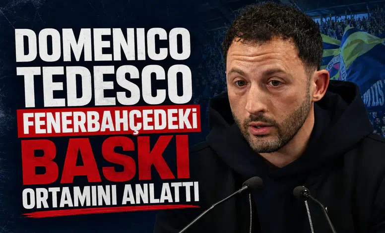 Domenico Tedesco Fenerbahçe'deki baskı ortamını anlattı