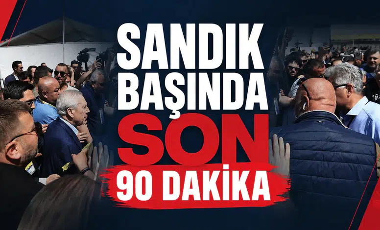 Fenerbahçe’de seçim maratonu: sandık başında son 90 dakika