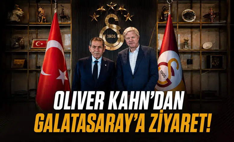 Oliver Kahn'dan Galatasaray'a ziyaret!