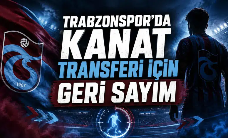 Trabzonspor’da Kanat Transferi İçin Geri Sayım