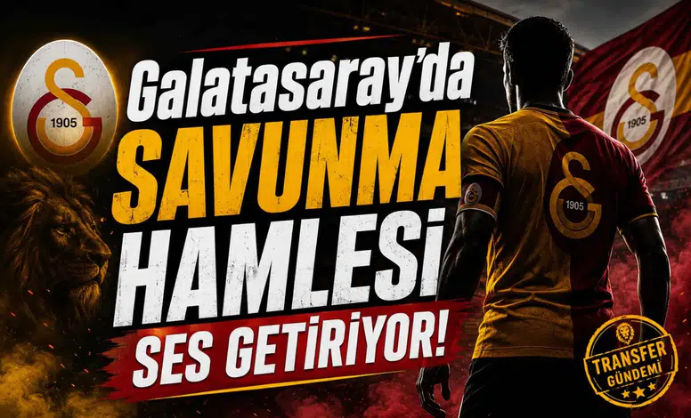 Galatasaray’da Savunma Hamlesi Ses Getiriyor!