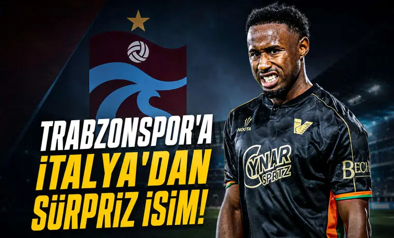 Trabzonspor'a İtalya'dan sürpriz isim!