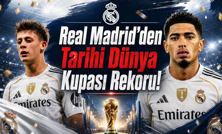 Real Madrid'den Tarihi Dünya Kupası Rekoru!