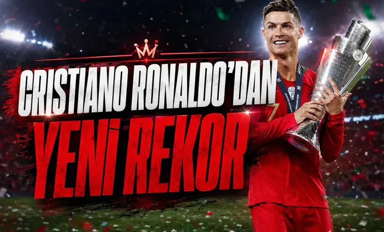 Cristiano Ronaldo'dan Yeni Rekor