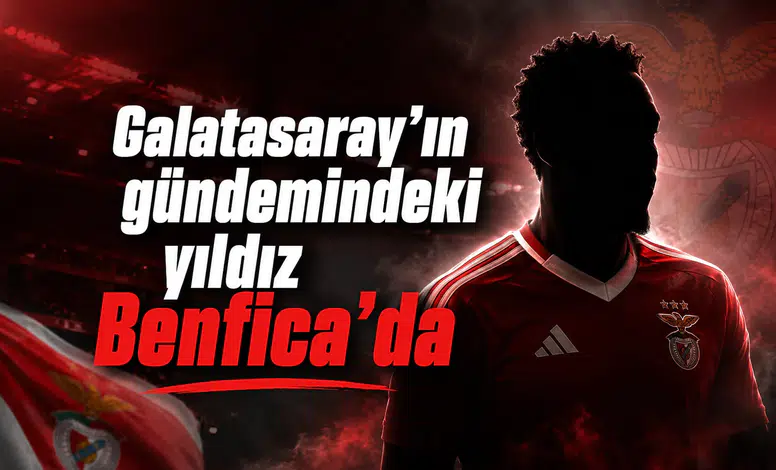 Galatasaray'ın gündemindeki yıldız Benfica'da