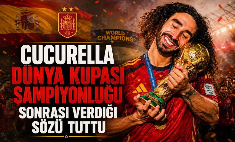 Cucurella Dünya Kupası Şampiyonluğu Sonrası Verdiği Sözü Tuttu