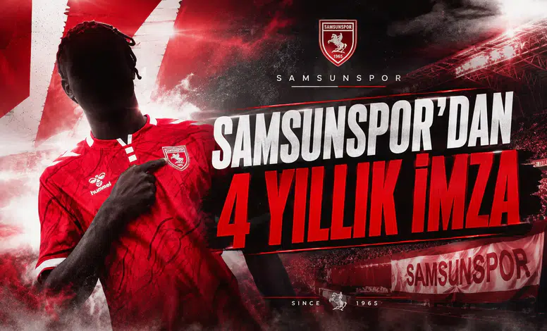 Samsunspor'dan 4 Yıllık İmza