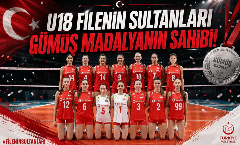 U18 Filenin Sultanları Gümüş Madalyanın Sahibi!