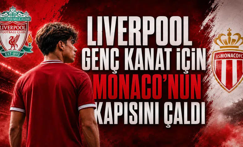 Liverpool Genç Kanat İçin Monaco’nun Kapısını Çaldı