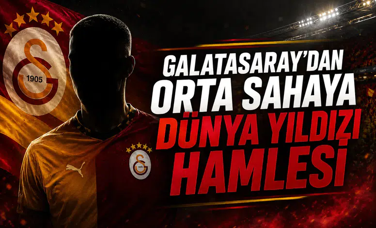 Galatasaray'dan Orta Sahaya Dünya Yıldızı Hamlesi