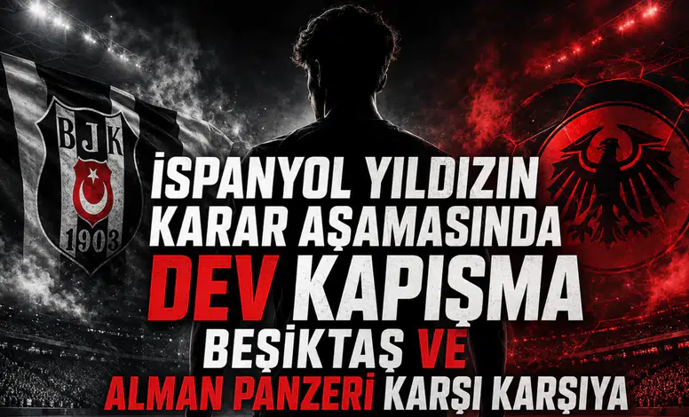 İspanyol yıldızın karar aşamasında dev kapışma Beşiktaş ve Alman panzeri karşı karşıya