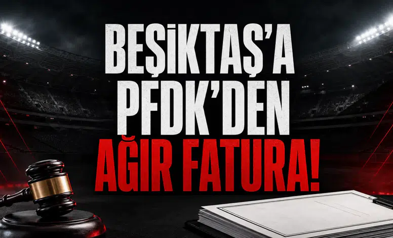 Beşiktaş’a PFDK’den Ağır Fatura!