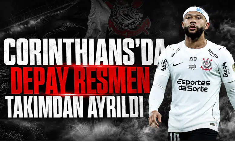 Corinthians'da Depay Resmen Takımdan Ayrıldı