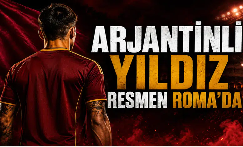 Arjantinli Yıldız Resmen Roma'da