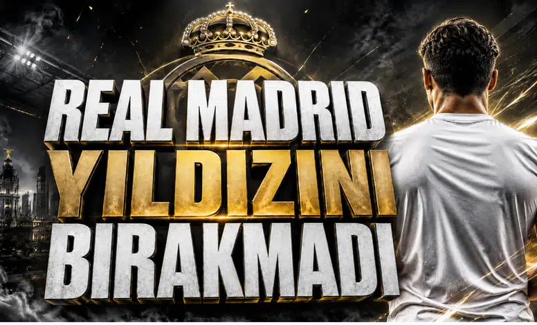 Real Madrid Yıldızını Bırakmadı