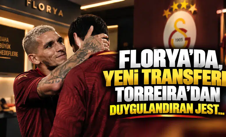 Florya’da, Yeni Transfere Torreira’dan Duygulandıran Jest...