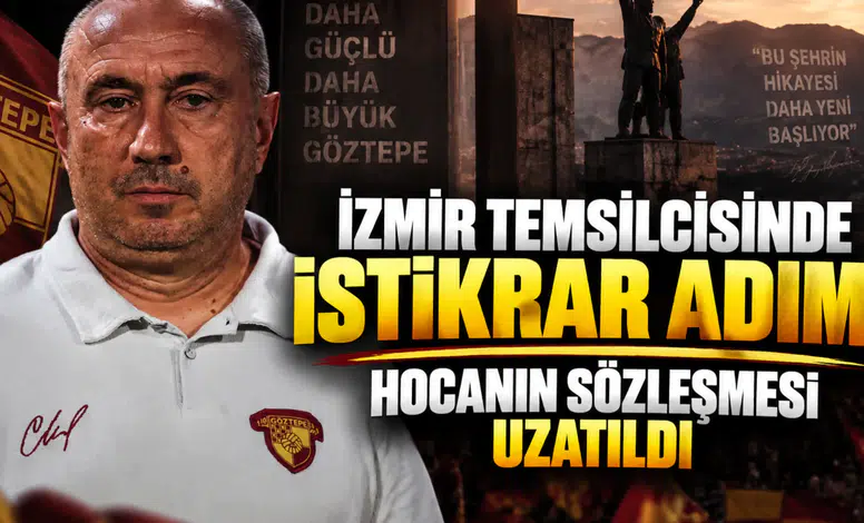 İzmir temsilcisinde istikrar adımı hocanın sözleşmesi uzatıldı