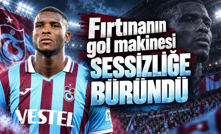 Fırtınanın gol makinesi sessizliğe büründü