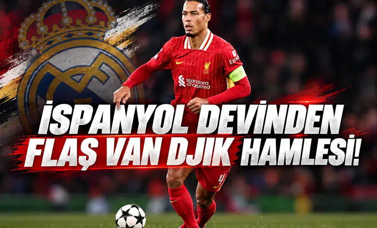 İspanyol Devi Real Madrid'den Flaş Van Djik Hamlesi!