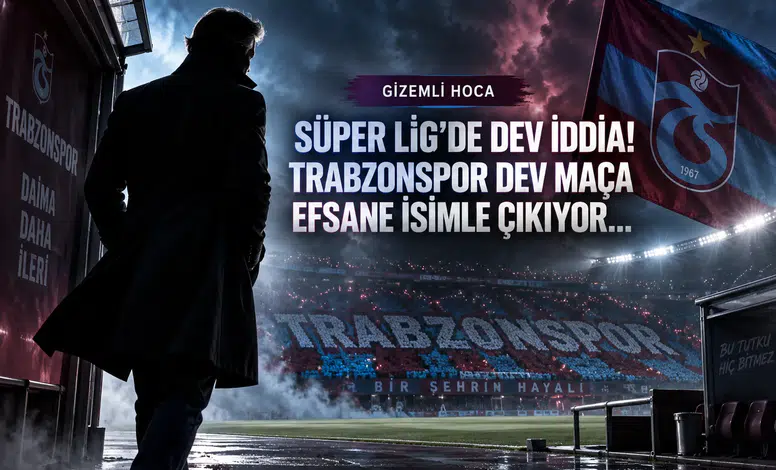 Süper Lig'de Dev İddia! Trabzonspor Dev Maça Efsane İsimle Çıkıyor...