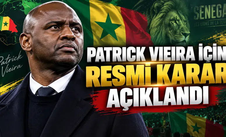 PATRICK VIEIRA İÇİN RESMİ KARAR AÇIKLANDI