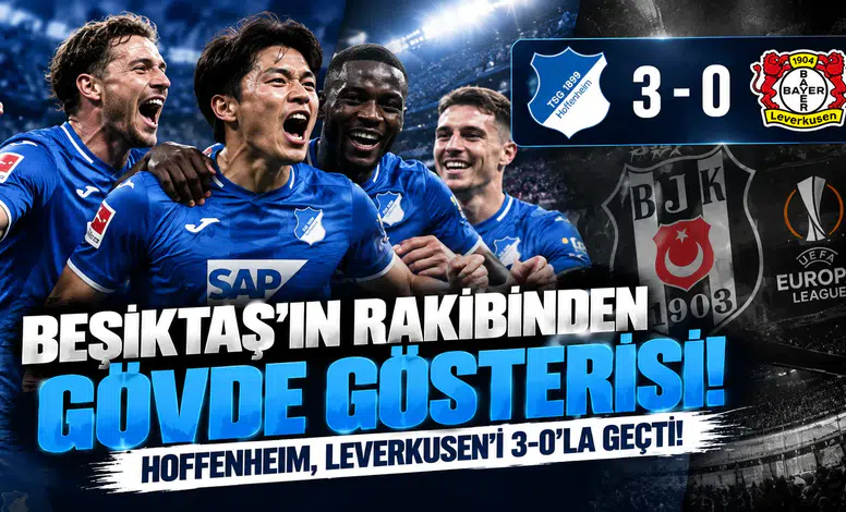 Beşiktaş'ın Avrupa Ligindeki Rakibinden Gövde Gösterisi!